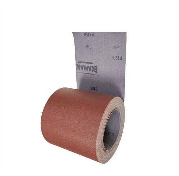 RKJFO 4.5" x 50M 320 Grit Roll - Cloth